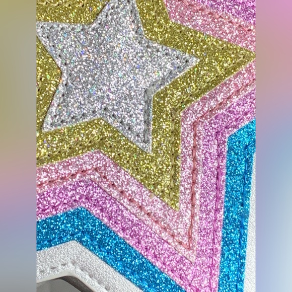 NWT Small Stuff Kids' Ombre Rainbow Star Bag, Multi no tag - Picture 4 of 6